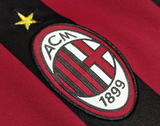 AC Milan 09/10 Men's Home Retro Long Sleeve Shirt