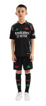 Arsenal 24/25 Kid's Away Shirt and Shorts