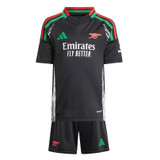 RICE #41 Arsenal 24/25 Kid's Away Shirt and Shorts - Arsenal Font