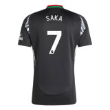 SAKA #7 Arsenal 24/25 Stadium Men's Away Shirt - PL Font