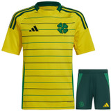 Celtic 24/25 Kid's Away Shirt and Shorts