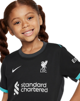 Liverpool 24/25 Kid's Away Shirt and Shorts