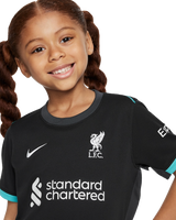 Liverpool 24/25 Kid's Away Shirt and Shorts