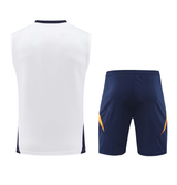 Real Madrid 24/25 Men's White Training Tank Top