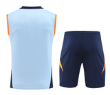 Real Madrid 24/25 Men's Blue Training Tank Top