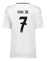 VINI JR #7 Real Madrid 24/25 Kid's Home Shirt and Shorts