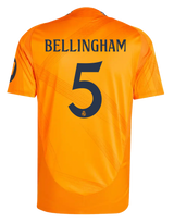 BELLINGHAM #5 Real Madrid 24/25 Authentic Men's Away Shirt