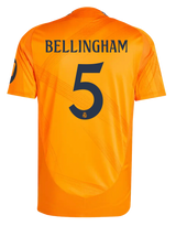 BELLINGHAM #5 Real Madrid 24/25 Authentic Men's Away Shirt
