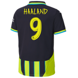 HAALAND #9 Manchester City 24/25 Kid's Away Shirt and Shorts - Man City Font