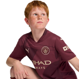 HAALAND #9 Manchester City 24/25 Kid's Third Shirt and Shorts - Man City Font