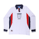 England 1998 Men's Home Retro Long Sleeve Shirt