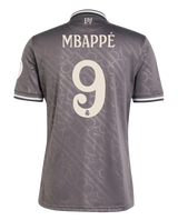MBAPPÉ #9 Real Madrid 24/25 Stadium Men's Third Shirt