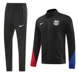 Barcelona 24/25 Men's Black Long Zip Jacket