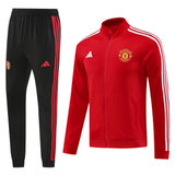 Manchester United 24/25 Men's Red Long Zip Jacket