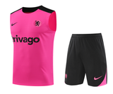 Chelsea 24/25 Men's Pink Training Tank Top