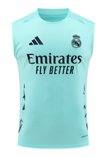 Real Madrid 24/25 Men's Turquoise Training Tank Top