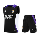 Real Madrid 24/25 Men's Black Training Tank Top