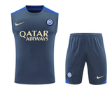 Inter Milan 24/25 Men's Dark Gray Training Tank Top