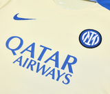 Inter Milan 24/25 Men's Light Yellow Training Tank Top