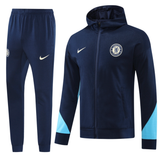 Chelsea 24/25 Men's Navy Long Zip Hoodie