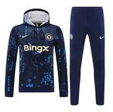 Chelsea 24/25 Men's Navy Pre-Match Hoodie Tracksuit