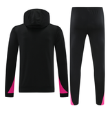 Chelsea 24/25 Men's Black Hoodie Tracksuit