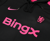 Chelsea 24/25 Men's Black Hoodie Tracksuit