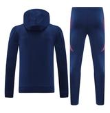 Manchester United 24/25 Men's Blue Hoodie Tracksuit