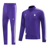 Real Madrid 24/25 Men's Originals Purple Long Zip Jacket