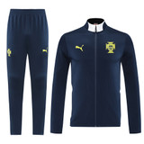 Portugal 2025 Men's Navy Long Zip Jacket