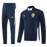 Portugal 2025 Men's Navy Long Zip Jacket