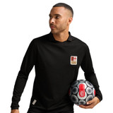 AC Milan Men's 125th Black Anniversary Long Sleeve Shirt