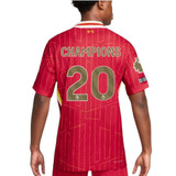 CHAMPIONS 20 Liverpool 24/25 Authentic Men's Home Shirt