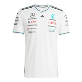 Mercedes-AMG 2025 White Authentic Driver T-Shirt