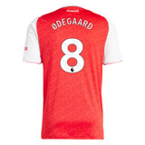 ØDEGAARD #8 Arsenal 25/26 Stadium Men's Home Shirt - PL Font