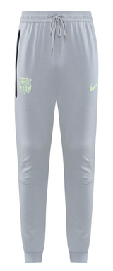 Barcelona 24/25 Men's Gray Long Zip Hoodie Tracksuit