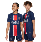 CHAMPIONS OF EUROPE #25 Paris Saint-Germain 24/25 Kid's Home Shirt and Shorts