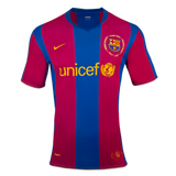 Barcelona 07/08 Men's Home Retro Shirt