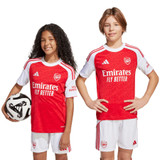 SAKA #7 Arsenal 25/26 Kid's Home Mini-Kit - PL Font