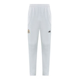 Real Madrid 25/26 Men's Gray Long Zip Jacket