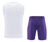 Real Madrid 25/26 Men's White Terrace Icon Tank Top