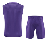 Real Madrid 25/26 Men's Purple Terrace Icon Tank Top