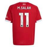 M.SALAH #11 Liverpool 25/26 Kid's Home Mini-Kit - PL Font