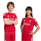 M.SALAH #11 Liverpool 25/26 Kid's Home Mini-Kit - PL Font