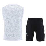 Real Madrid 25/26 Men's Gray Pre-Match Tank Top