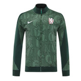 Chelsea 25/26 Men's Green Long Zip Jacket
