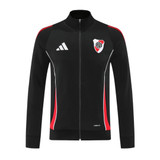 River Plate 25/26 Men's Black Long Zip Jacket