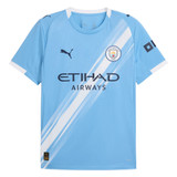 HAALAND #9 Manchester City 25/26 Stadium Men's Home Shirt - Man City Font