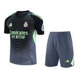 Real Madrid 25/26 Men's Gray Goalkeeper Shirt