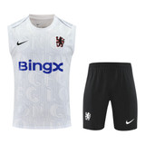 Chelsea 25/26 Men's White Pre-Match Tank Top